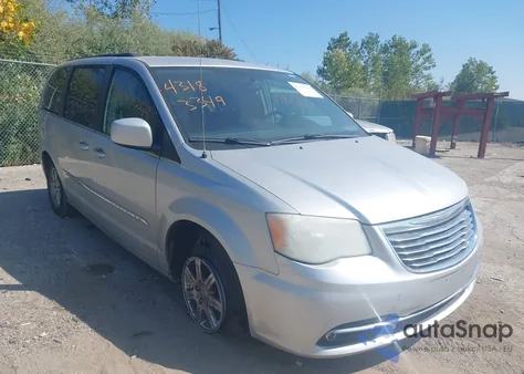 2012 Chrysler Town & Country Touring from USA, damaged, VIN 2C4RC1BG3CR127141